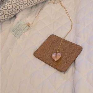 Spar Tina 449 open heart locket necklace